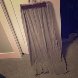 3/$20 Light green maxi skirt